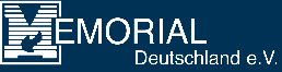 Logo Memorial Deutschland e.V.